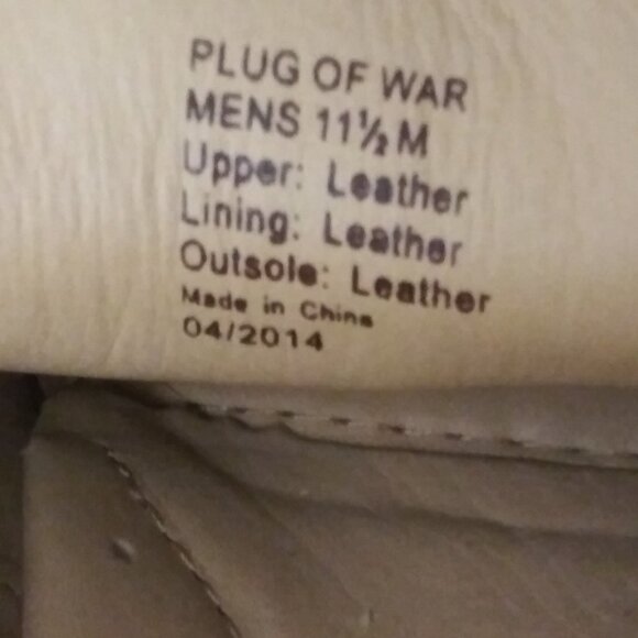 KENNETH COLE LOAFERS/ SLIP ON'S -TAN "PLUG OF WAR" LEATHER - Picture 6 of 8